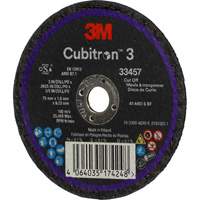 Cubitron 3 Cut-Off Wheel, 3" x 0.063", 3/8" Arbor, Ceramic Equipment World