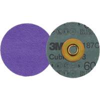 Disque en fibre Roloc Cubitron 3, 3" dia., Grain 60+, C&eacute;ramique Equipment World