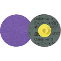 Cubitron 3 Roloc Fibre Disc, 4" Dia., 80+ Grit, Ceramic Equipment World
