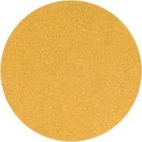 Yellow Hook & Loop Sanding Disc, 5" Dia., P220 Grit, Aluminum Oxide Equipment World