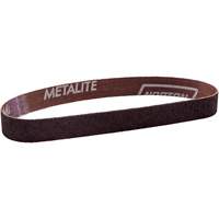 Metalite&reg; Cloth File Sanding Belt, 3/4" W x 20-1/2" L, Aluminum Oxide, 40 Grit Equipment World