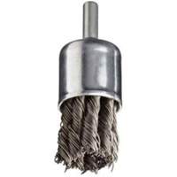 Stem Mounted Knotted Wire Brush, 1" Dia. x 1/4" Arbor Equipment World