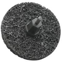 Bear-Tex&reg; Rapid Strip Non-Woven Quick-Change Disc, 3" Dia., Extra Coarse Grit, Silicon Carbide Equipment World