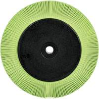 Scotch-Brite Type S Precision Radial Bristle Brush PN-RB with Flange, Ceramic, 50+ Grit, 8" Dia. Equipment World