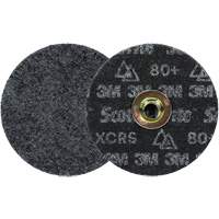 Scotch-Brite Precision Heavy-Duty Surface Conditioning Quick Change Disc, HD-DN, 5" Dia., 80+ Grit, Ceramic Equipment World