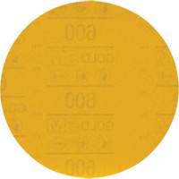 Hookit Gold Abrasive Disc 09260, 6" Dia., 600 Grit, Aluminum Oxide, C-Weight Equipment World