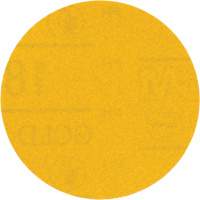Hookit Gold Abrasive Disc, 09213, 3" Dia., 180 Grit, Aluminum Oxide, C-Weight Equipment World
