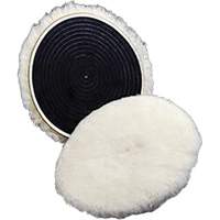 Finesse-it Natural Buffing Pad 82531, 7" Dia., Wool Equipment World