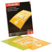 Laminated Letter Size Pouch Equipment World