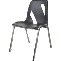 Stacking Chair, Vinyl, 31" High, 275 lbs. Capacity, Black OA275 | Equipment World