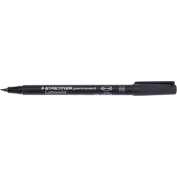Lumocolor&reg; Permanent Marker, Medium, Black Equipment World