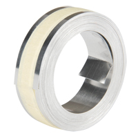 Embossing Aluminum Tape, 12.7 mm x 16', Aluminum OB688 | Equipment World
