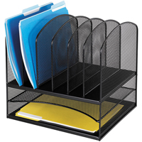 Onyx Steel Mesh Desktop Organizers Equipment World