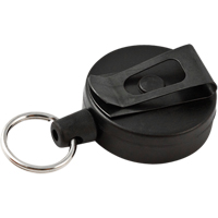 D&eacute;rouleurs de taille moyenne de s&eacute;rie Mid6 #6, Polycarbonate, C&acirc;ble 36", Fixation Agrafe de ceinture Equipment World