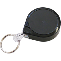 Retractable Mini-Bak<sup>®</sup> Key Rings, Plastic, 36" Cable, Belt Clip Attachment ON546 | Equipment World