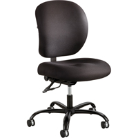 Chaises de travail pour usage intensif 24/7 Alday, Nylon, Noir, Capacit&eacute; 500 lb Equipment World