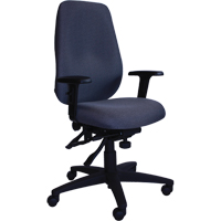 Cierra Petite Series Ergonomic Chairs, Fabric, Grey, 300 lbs. Capacity Equipment World