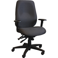 Cierra Ergonomic Chairs, Fabric, Black, 275 lbs. Capacity Equipment World