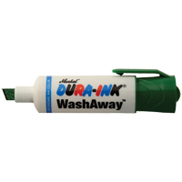 Dura-Ink&reg; WashAway Ink Marker, Chisel, Green Equipment World