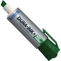 Dura-Ink&reg; WashAway Ink Marker, Green, Chisel Tip Equipment World