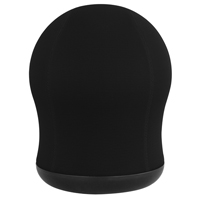 Zenergy Swivel Ball Chair, Mesh, Black, 250 lbs. Capacity Equipment World