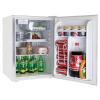 Compact Refrigerator, 25" H x 17-1/2" W x 19-3/10" D, 2.6 cu. ft. Capacity OP814 | Equipment World
