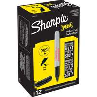 Pro Permanent Marker, Fine, Black Equipment World