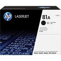 81A Laser Printer Toner Cartridge, New, Black OQ346 | Equipment World