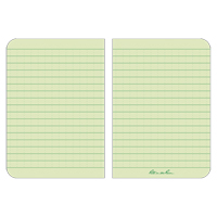 Memo Book, Soft Cover, Tan, 112 Pages, 3-1/2" W x 5" L OQ417 | Equipment World