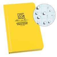 Bound Book, Hard Cover, Yellow, 160 Pages, 4-5/8" W x 7-1/4" L Equipment World