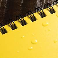 Side-Spiral Notebook, Soft Cover, Yellow, 64 Pages, 4-5/8" W x 7" L OQ546 | Equipment World