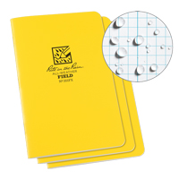 Notebook, Soft Cover, Yellow, 48 Pages, 4-5/8" W x 7" L Equipment World