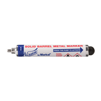 Solid Barrel Metal Marker, Blue, Marker OQ560 | Equipment World