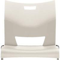 Duet™ Armless Training Chair, Plastic, 33-1/4" High, 350 lbs. Capacity, White OQ779 | Equipment World