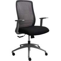 Era™ Series Adjustable Office Chair, Fabric/Mesh, Black, 250 lbs. Capacity OQ965 | Equipment World