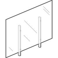 Sneeze Guard, 36" W x 36" H Equipment World