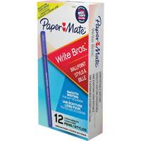 Paper Mater<sup>®</sup> Write Bros<sup>®</sup> Ball Point Pen, Blue, 1 mm OR100 | Equipment World