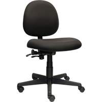 Aspen Low Back Posture Task Chair, Fabric, Black, 275 lbs. Capacity Equipment World