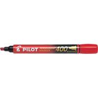 400 Permanent Marker, Chisel, Red Equipment World