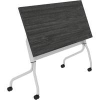 Table de formation &agrave; dessus rabattable Newland, 24" lo x 60" la x 29-1/2" h, Brun fonc&eacute; Equipment World