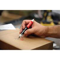 Markal&reg; Dura-Ink&reg; Dual Colour Permanent Ink Marker, Black/Red, Bullet Tip Equipment World