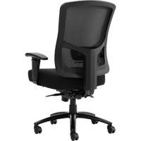 Chaise &agrave; dossier haut avec m&eacute;canisme &agrave; basculement synchronis&eacute; robuste Raven 400, Mailles, Noir, Capacit&eacute; 400 lb Equipment World