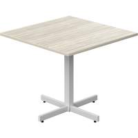 Newland Height-Adjustable Square Table, 36" L x 36" W x 29" H, 1" Top, Laminate, Tan Equipment World