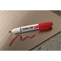 Dura-Ink&reg; Marker #55, Red, Chisel Tip Equipment World