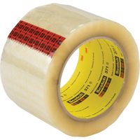 Scotch&reg; Box Sealing Tape 371, Hot Melt Adhesive, 1.9 mils, 36 mm (1-1/2") x 914 m (2998') Equipment World