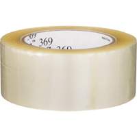 Tartan 369 Box Sealing Tape, Acrylic Adhesive, 1.6 mils, 48 mm (1-22/25") x 100 m (328') Equipment World
