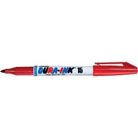 Dura-Ink&reg; Markers - #15, Fine, Red Equipment World