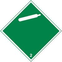 &eacute;tiquettes d'exp&eacute;dition TMD, Classe 2, Gaz, Papier Equipment World