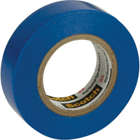Scotch&reg; 35 Colour Coded Tape, 12.7 mm (1/2") x 20.1 m (66'), Blue, 7 mils Equipment World