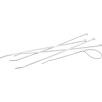 Cable Ties, 4" Long, 18 lbs. Tensile Strength, Natural Equipment World